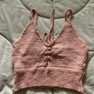 Fashion Nova, S, PinkyCoral Crop Top